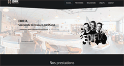 Desktop Screenshot of edifix-createurs.com