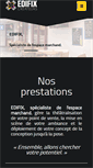 Mobile Screenshot of edifix-createurs.com